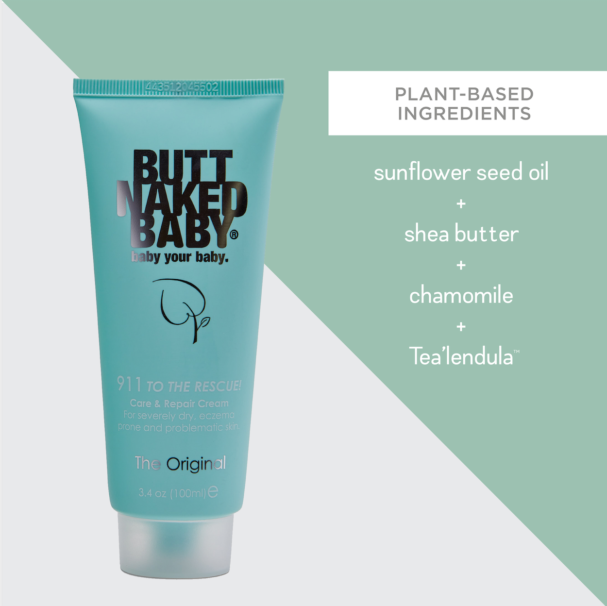 911 Rescue Care & Repair Cream - ButtNakedBaby