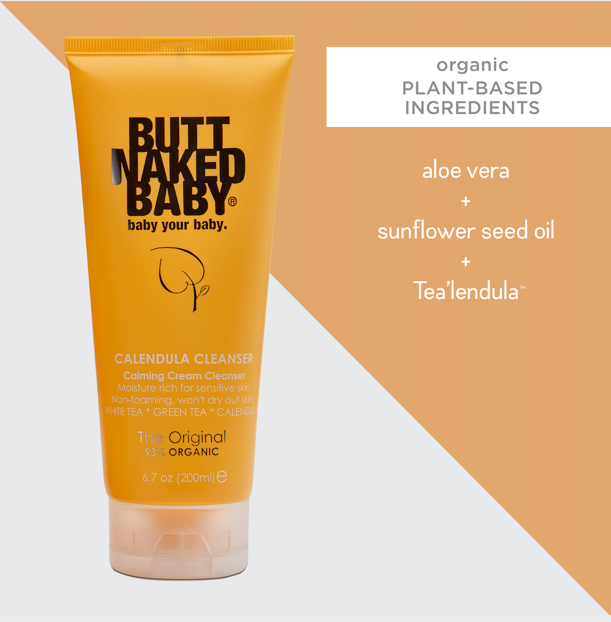 Calendula Cleanser Cream Bath - ButtNakedBaby