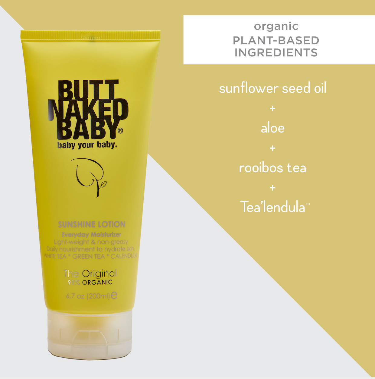 Sunshine Lotion Everyday Moisturizer - ButtNakedBaby